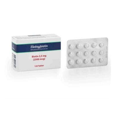 medobiotin 5 mg 120 tablet